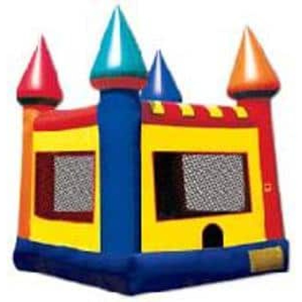 CastleHoop Bounce w Basketball Hoop
