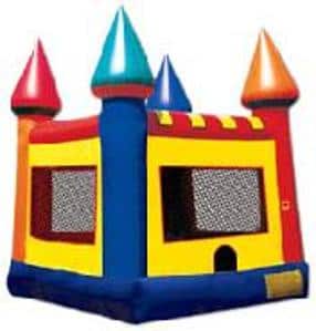 CastleHoop Bounce w Basketball Hoop